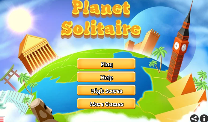 Planet Solitaire Game