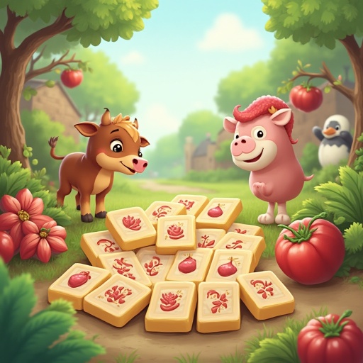 Farm Mahjong