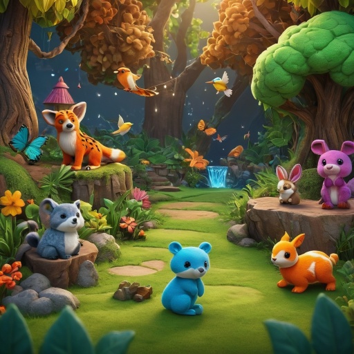 Plushy Animals Game