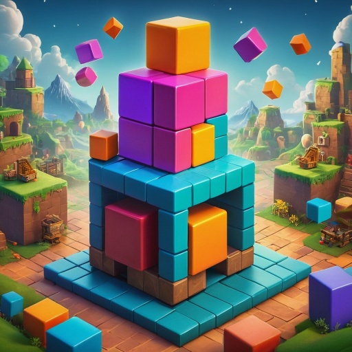 Cube Block Game