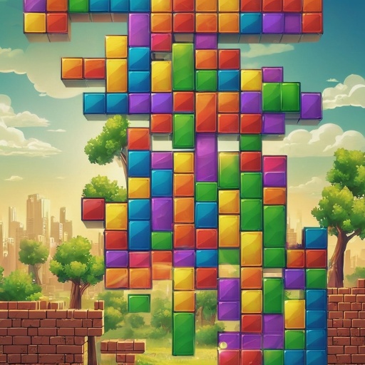 Tetris 1024 Game